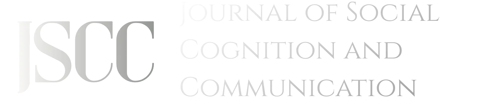 Journal of Social Cognition and Communication